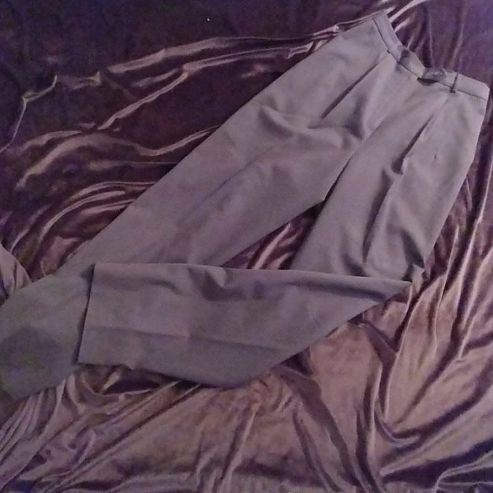 Talbots stretch navy pants